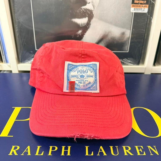 ◼️ Vintage Polo Ralph Lauren Distressed Strap Back Cap
