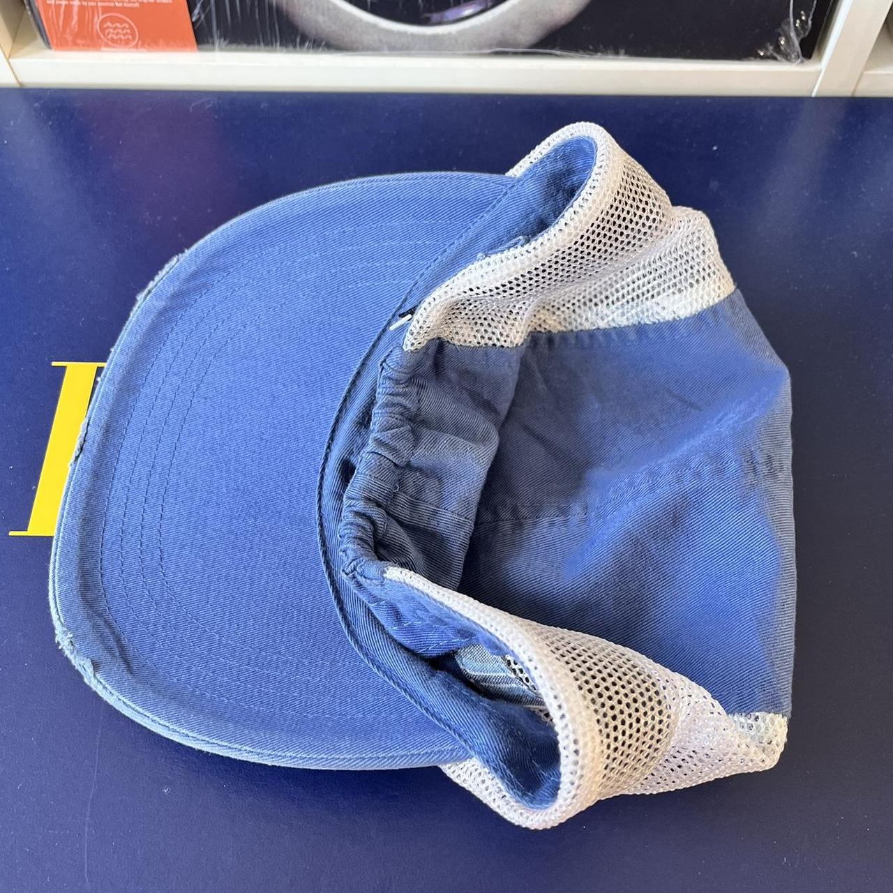 ◼️Vintage Polo Ralph Lauren Distressed Panel Mesh Long Bill Strap Back Cap