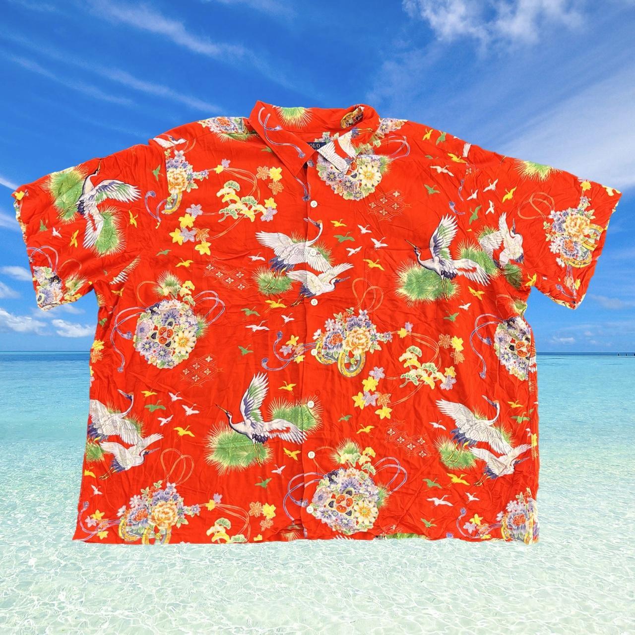 ◼️ Polo Ralph Lauren Floral Hawaiian Shirt