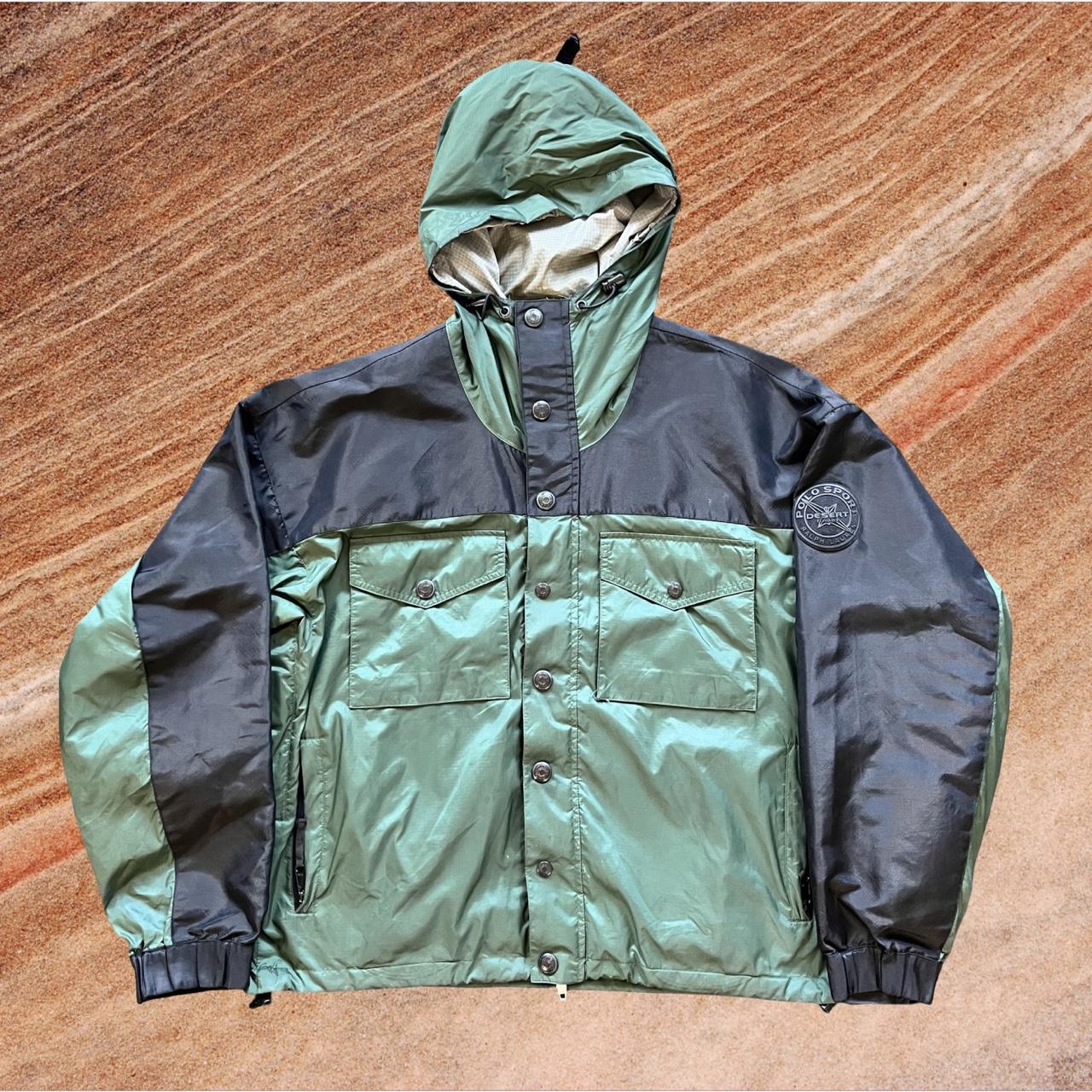 ◼️ Vintage OG Ralph Lauren Polo Sport Desert Ralley Two Tone Coat