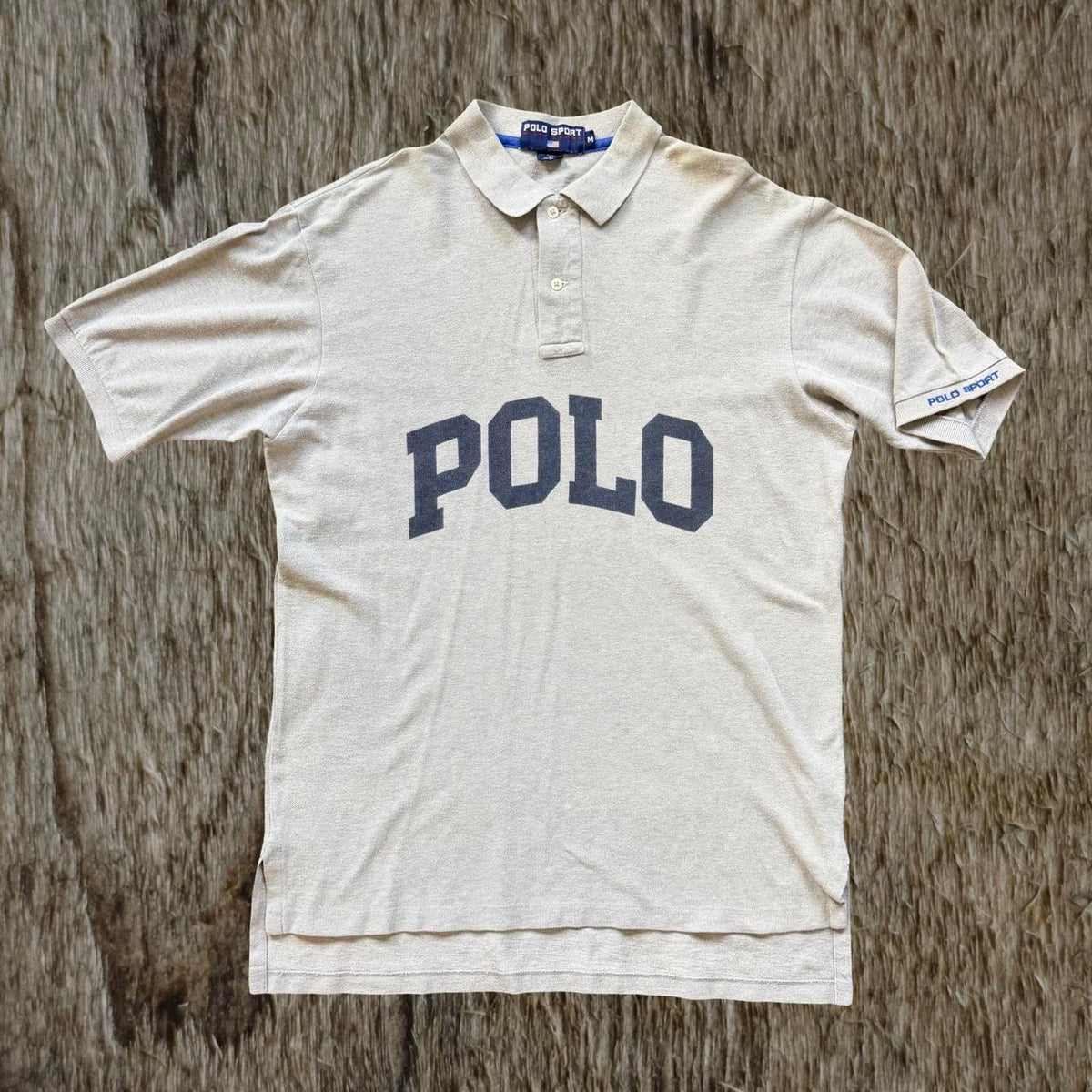 ◼️ Vintage Polo Sport Ralph Lauren Spellout Polo Shirt