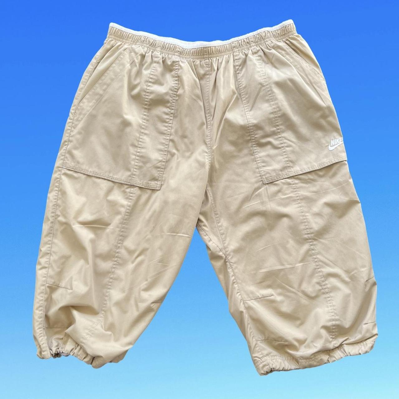 ◼️ Vintage Baggy Quarter length Cargo Track Pants 90s