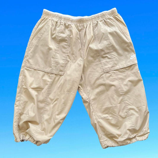 ◼️ Vintage Baggy Quarter length Cargo Track Pants 90s