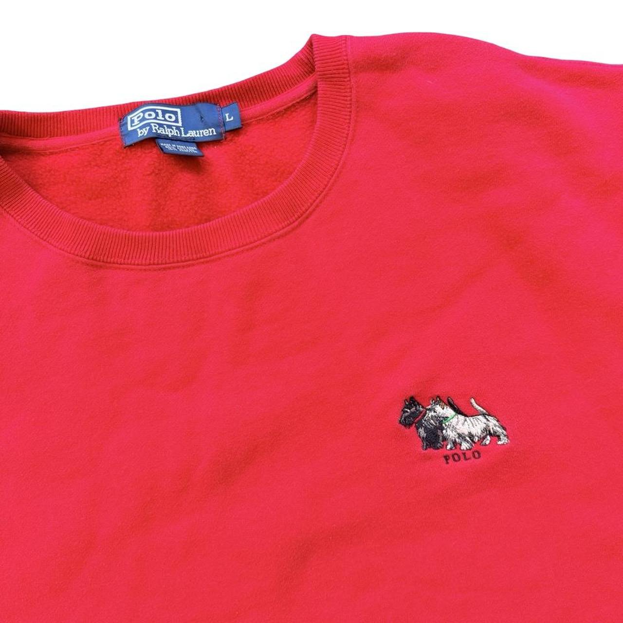 ◼️ Vintage Polo Ralph Lauren Dog Sweatshirt