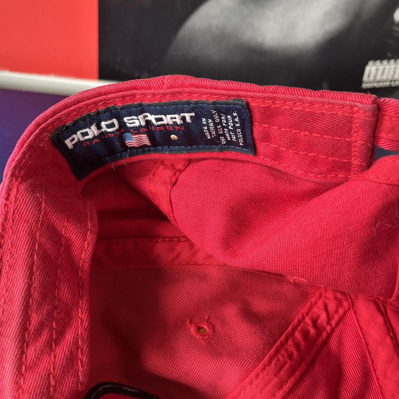 ◼️ Vintage Polo Ralph Lauren Spellout Strapback Cap