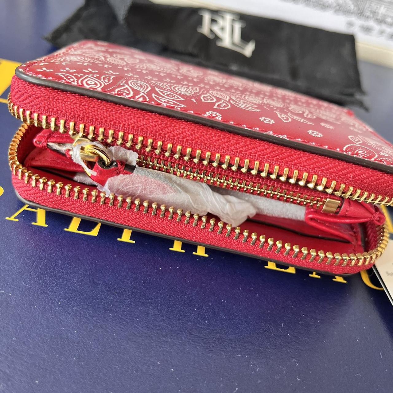 ◼️ NWT Polo Ralph Lauren Bandana Print Purse Wallet