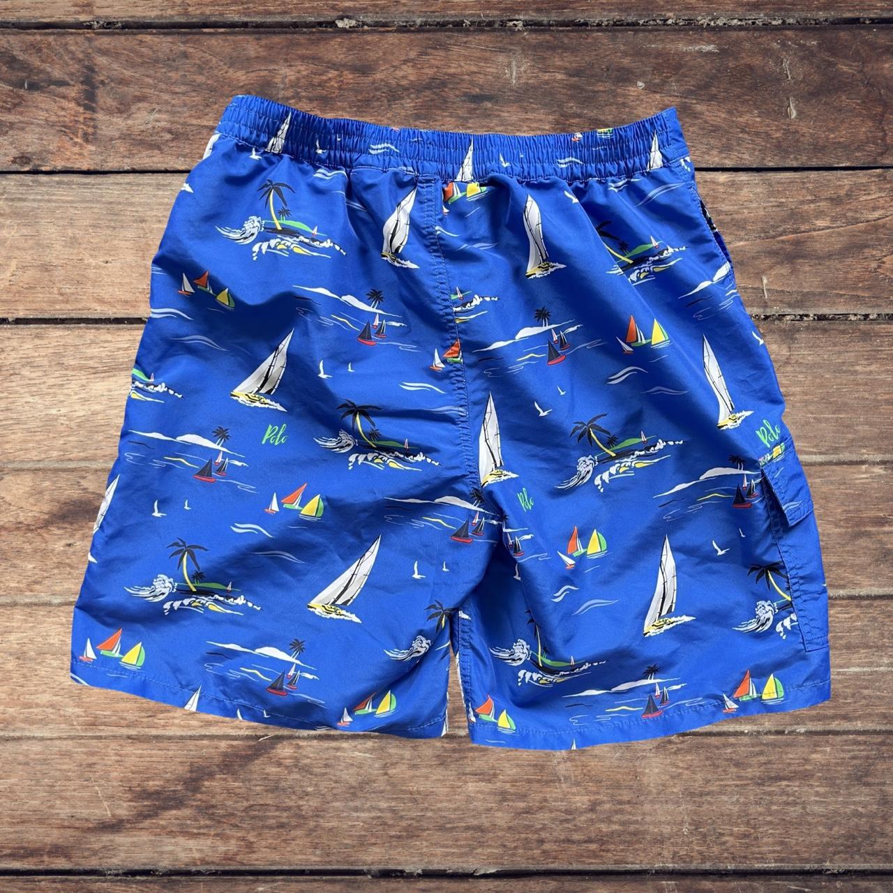 ◼️ Polo Ralph Lauren Yacht All Over Print Swimming Shorts