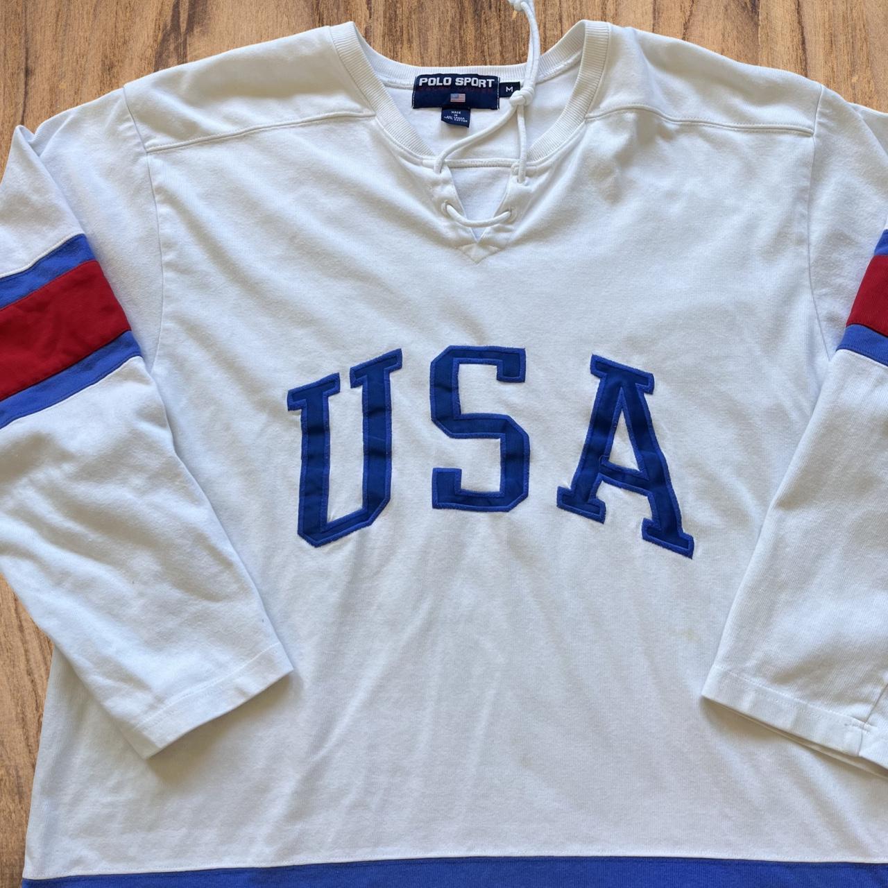 ◼️ Vintage Polo Sport Ralph Lauren USA Jersey Shirt