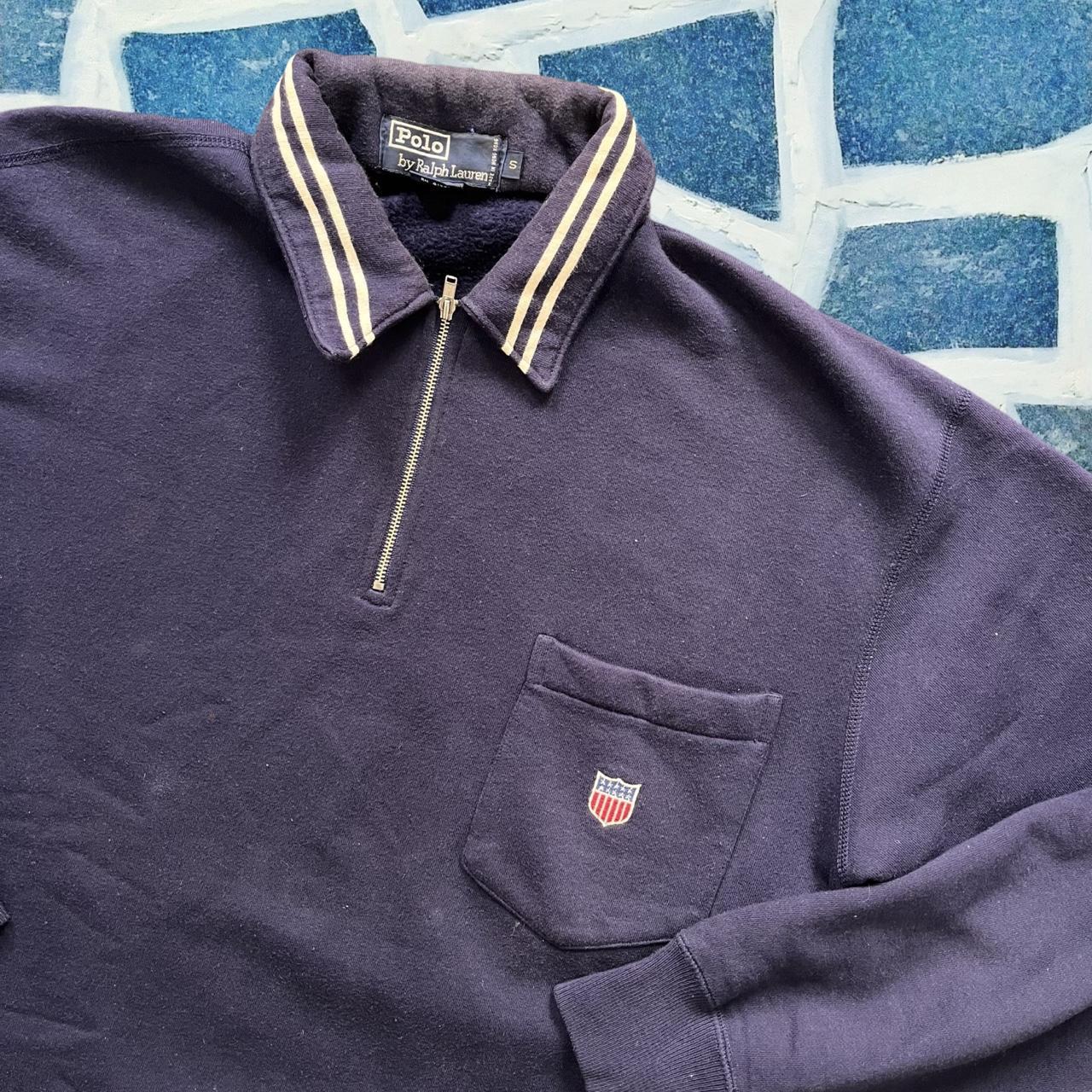 ◼️ Vintage Polo Ralph Lauren K Swiss Quarter Zip