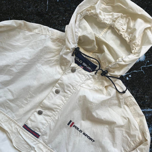 ◼️ Vintage Polo Sport Ralph Lauren Quarter Zip Windbreaker