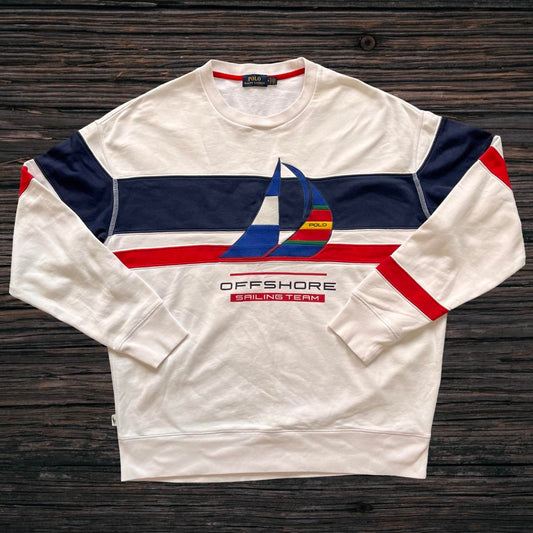 ◼️ Polo Ralph Lauren Sailing Team Sweatshirt has some flaws