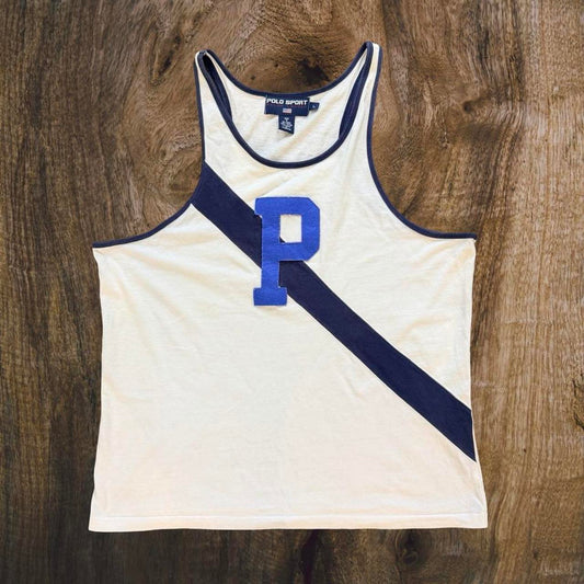 ◼️ Vintage Polo Sport P Stripe Vest