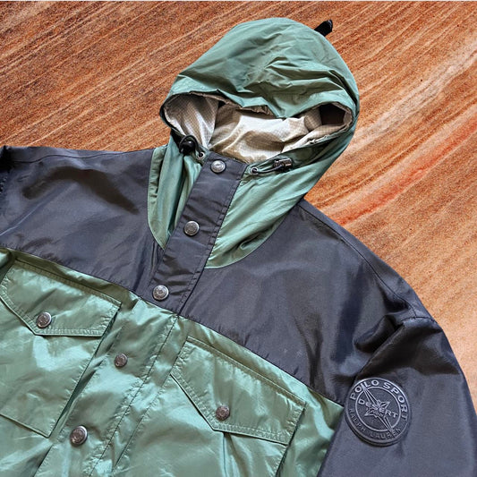 ◼️ Vintage OG Ralph Lauren Polo Sport Desert Ralley Two Tone Coat