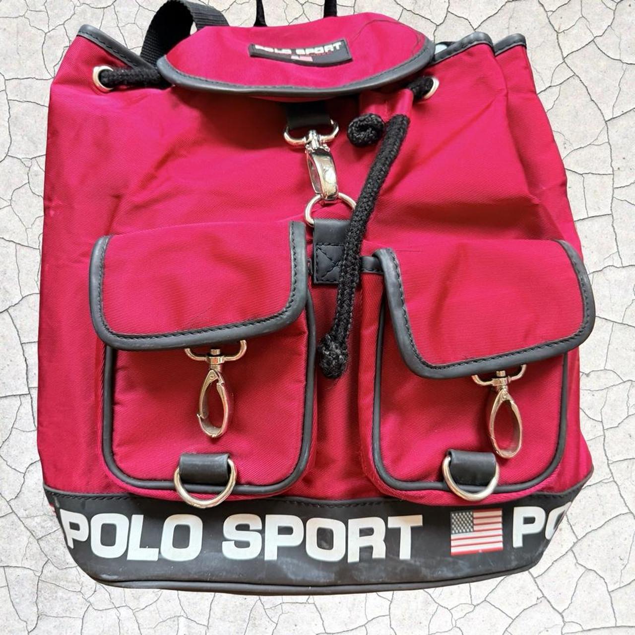◼️ Vintage Polo Sport Ralph Lauren Leather Bag