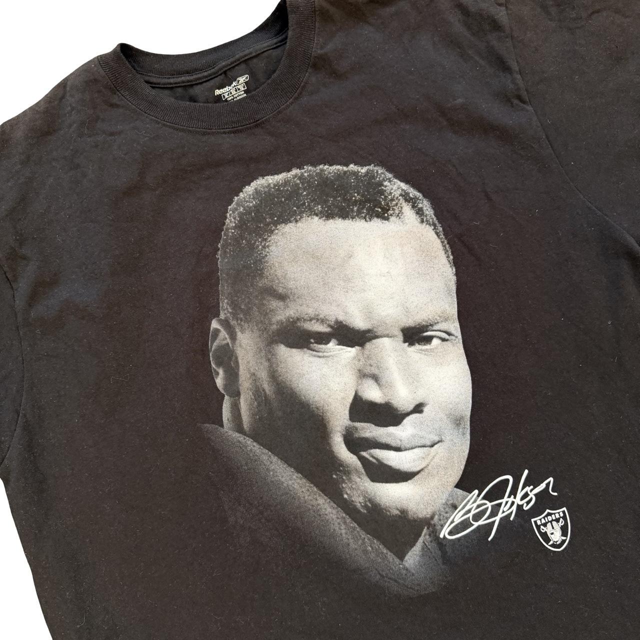 ◼️ Reebok Bo Jackson Baseball American Football Tee T Shirt