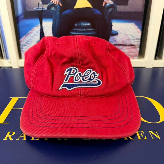 ◼️ Vintage Polo Ralph Lauren Script Strap Back Cap