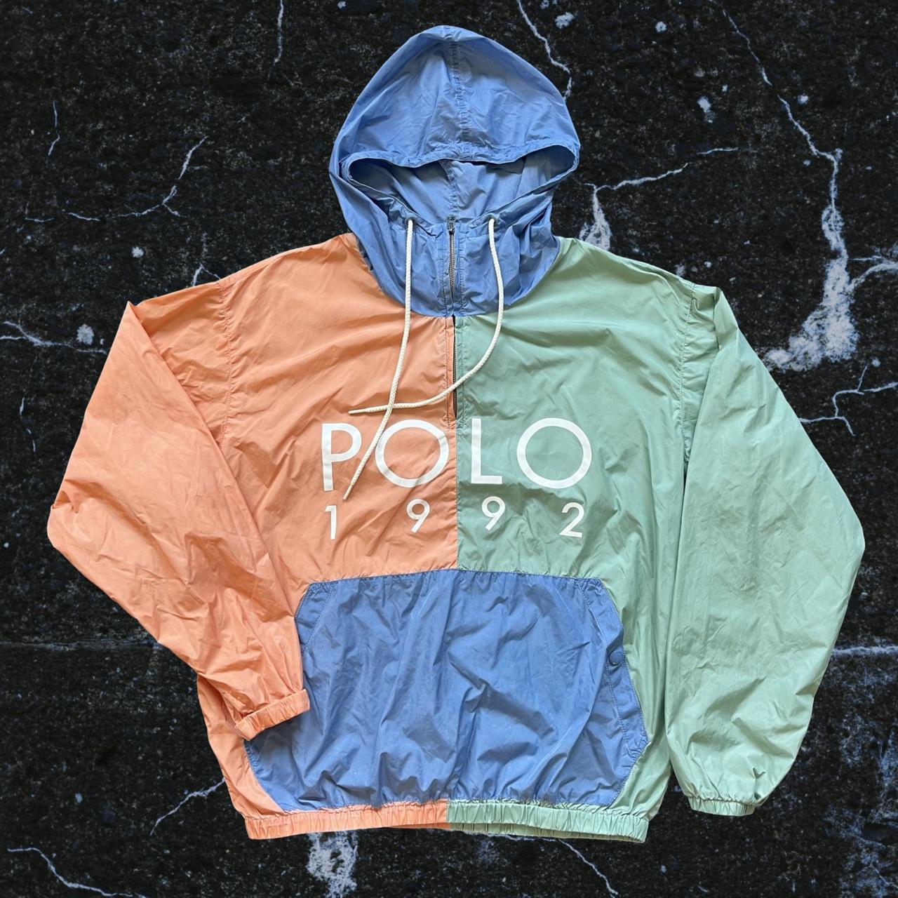 ◼️ Polo Ralph Lauren 1992 Popover Windbreaker Jacket