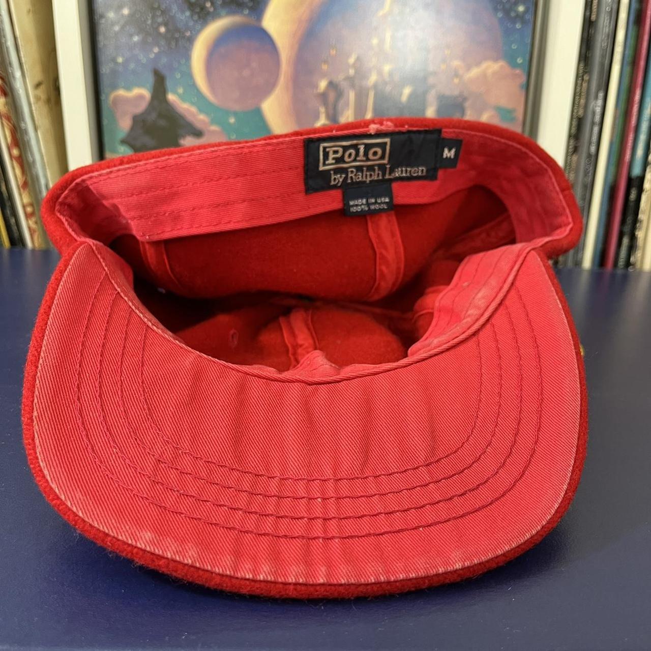 ◼️ Vintage Polo Script Wool Fitted Cap