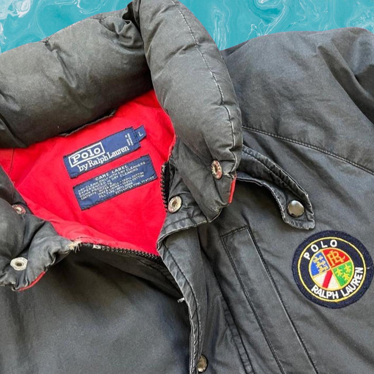 ◼️ Vintage OG Polo Ralph Lauren Cookie Puffer Jacket