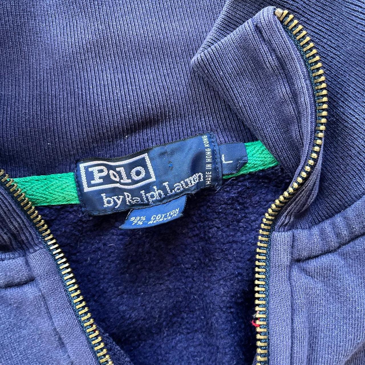 Vintage CP RL-93 Polo Ralph Lauren Quarter Zip Sweater