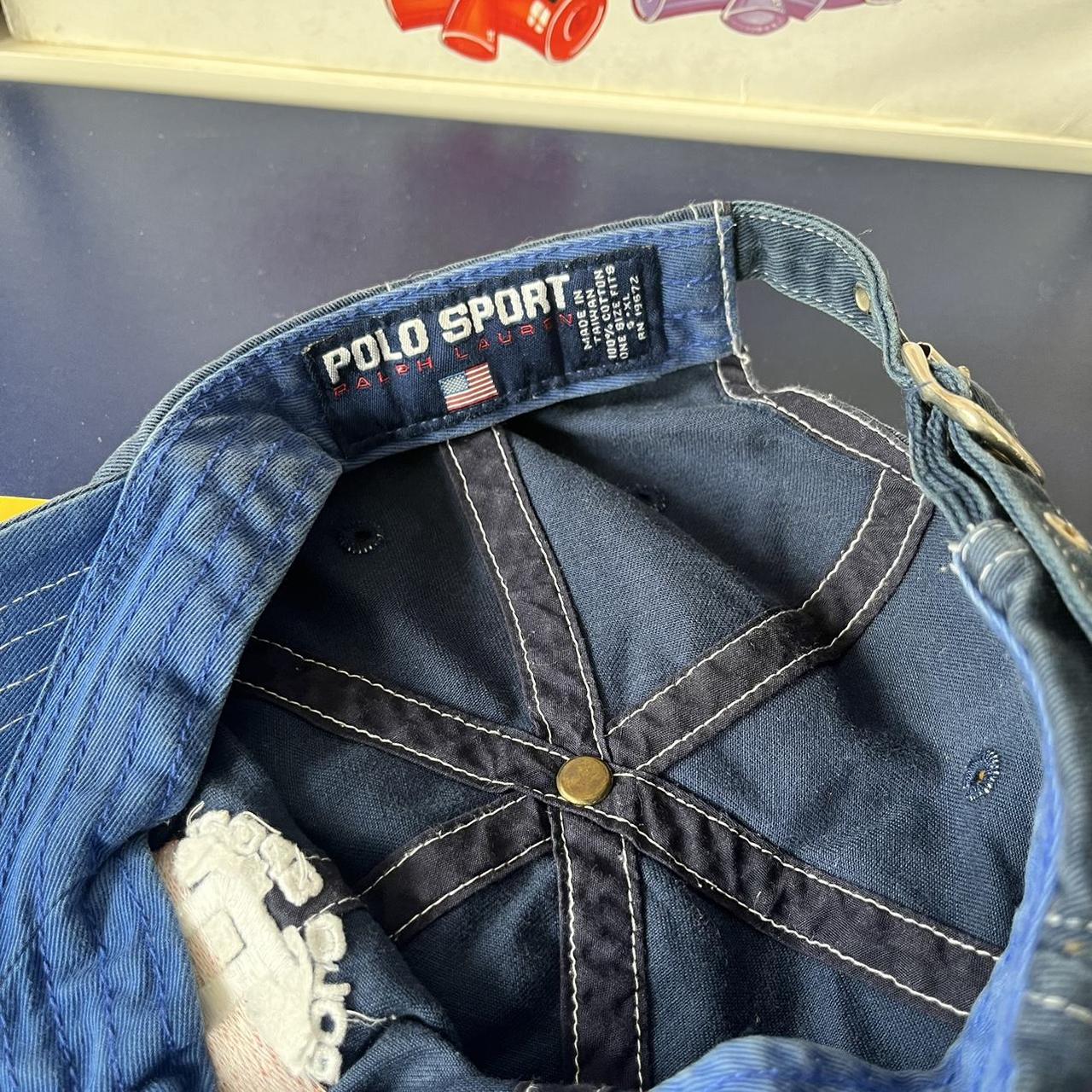 ◼️ Vintage Rare Polo Sport Ralph Lauren Strapback Cap