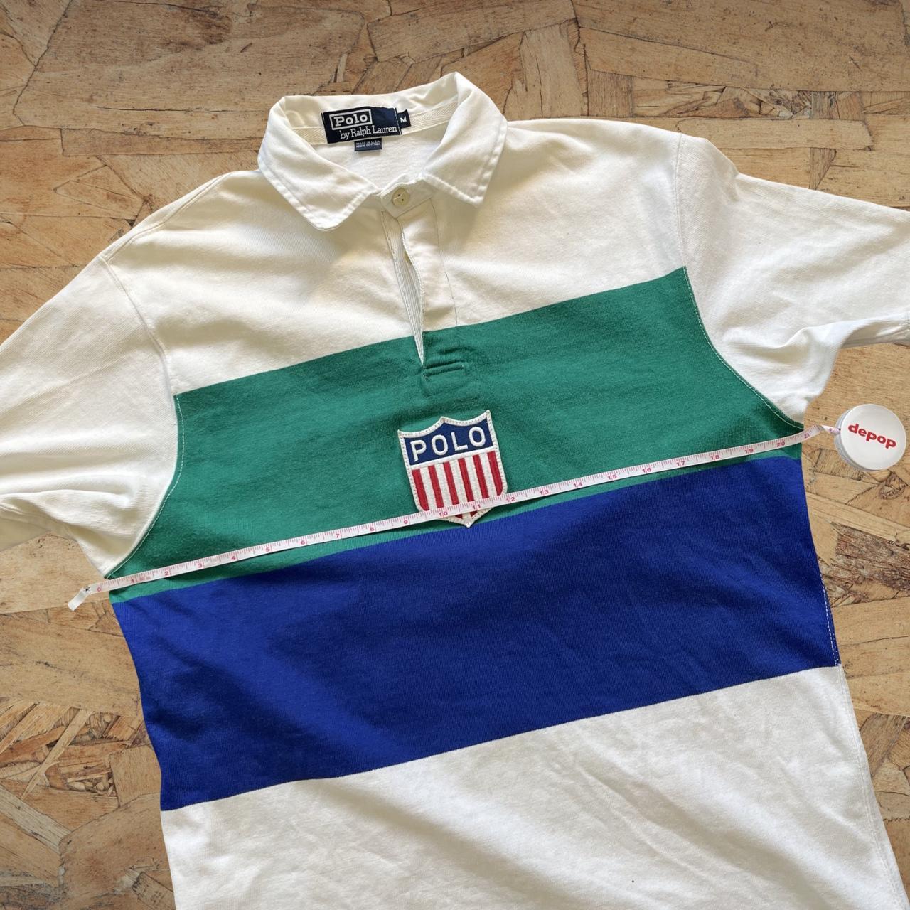 ◼️ Vintage Rare Polo Ralph Lauren K Swiss Polo Shirt