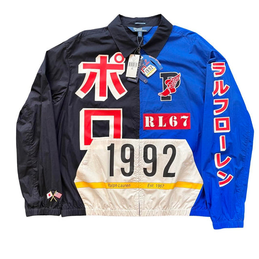 ◼️ NWT Polo Ralph Lauren Stadium 1992 Japanese Tokyo Ltd Edition RL67 Windbreaker Jacket