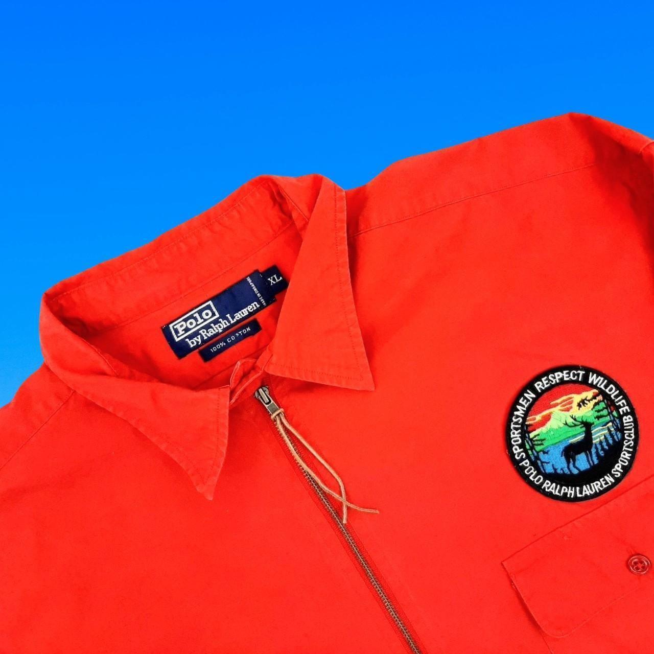 ◼️ Vintage OG Wildlife Polo Ralph Lauren Jacket 1/4 Zip Quarter Zip Shirt Rare