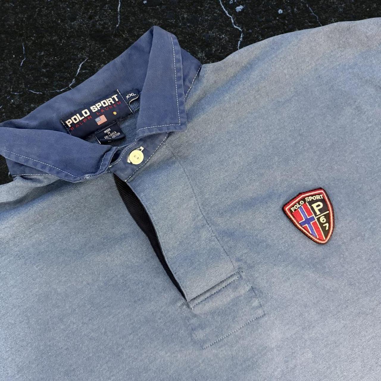 ◼️ Vintage Polo Sport Ralph Lauren Police badge