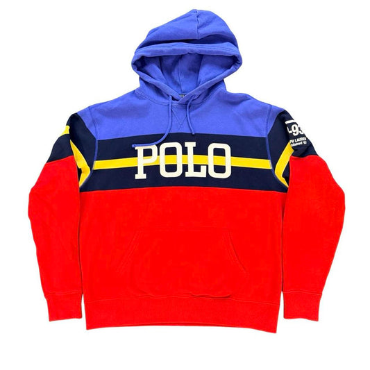 ◼️ Polo Ralph Lauren P-93 Spellout Colourblock Hoodie