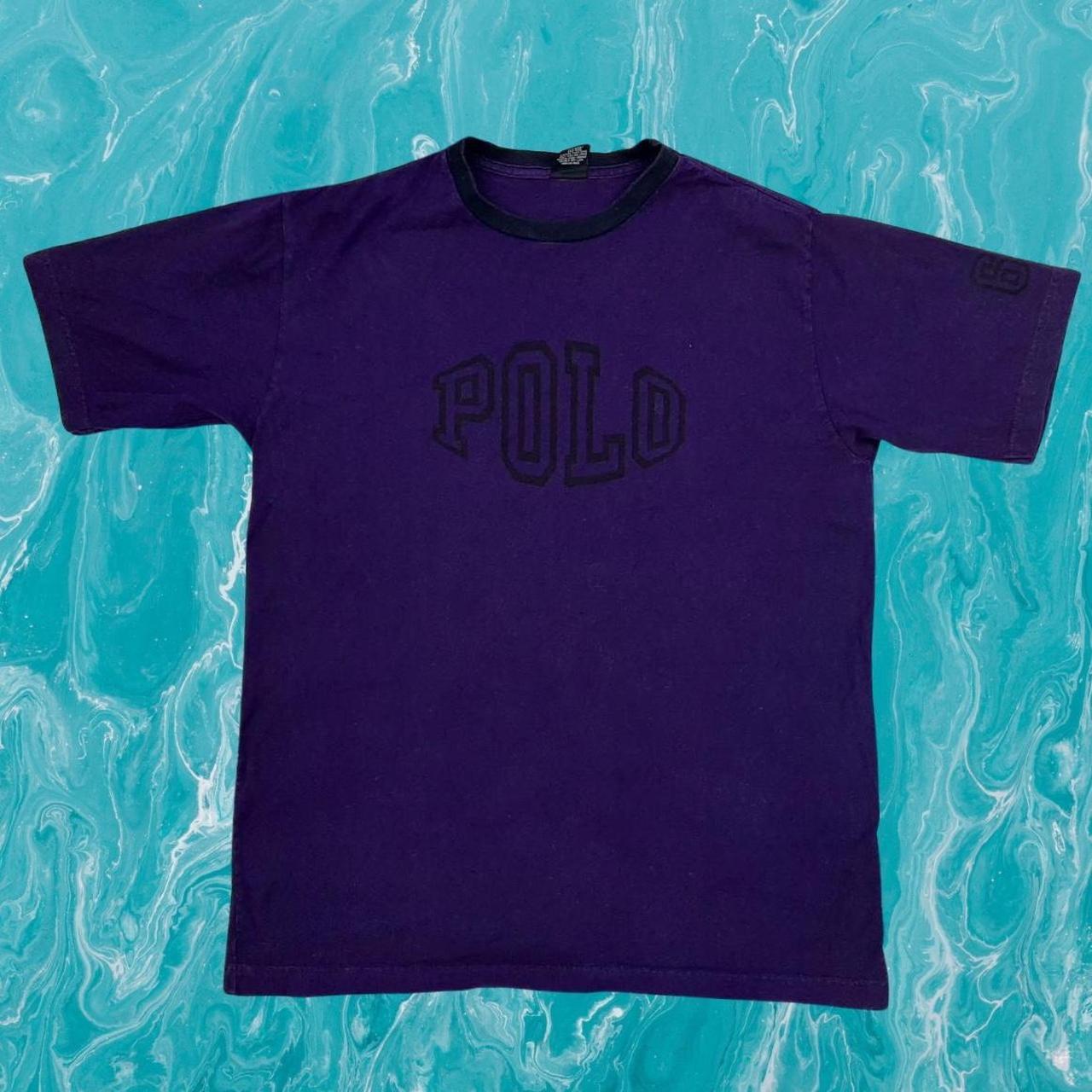 ◼️ Vintage Polo Ralph Lauren T Shirt Tee Spell Out