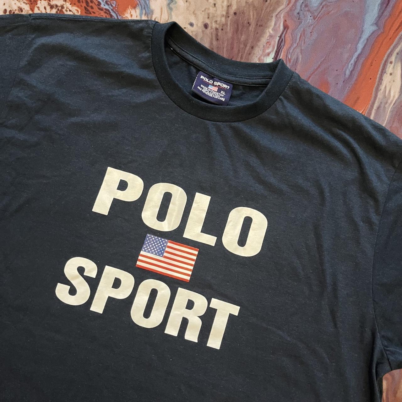 ◼️ Vintage Polo Sport Ralph Lauren T Shirt Spellout