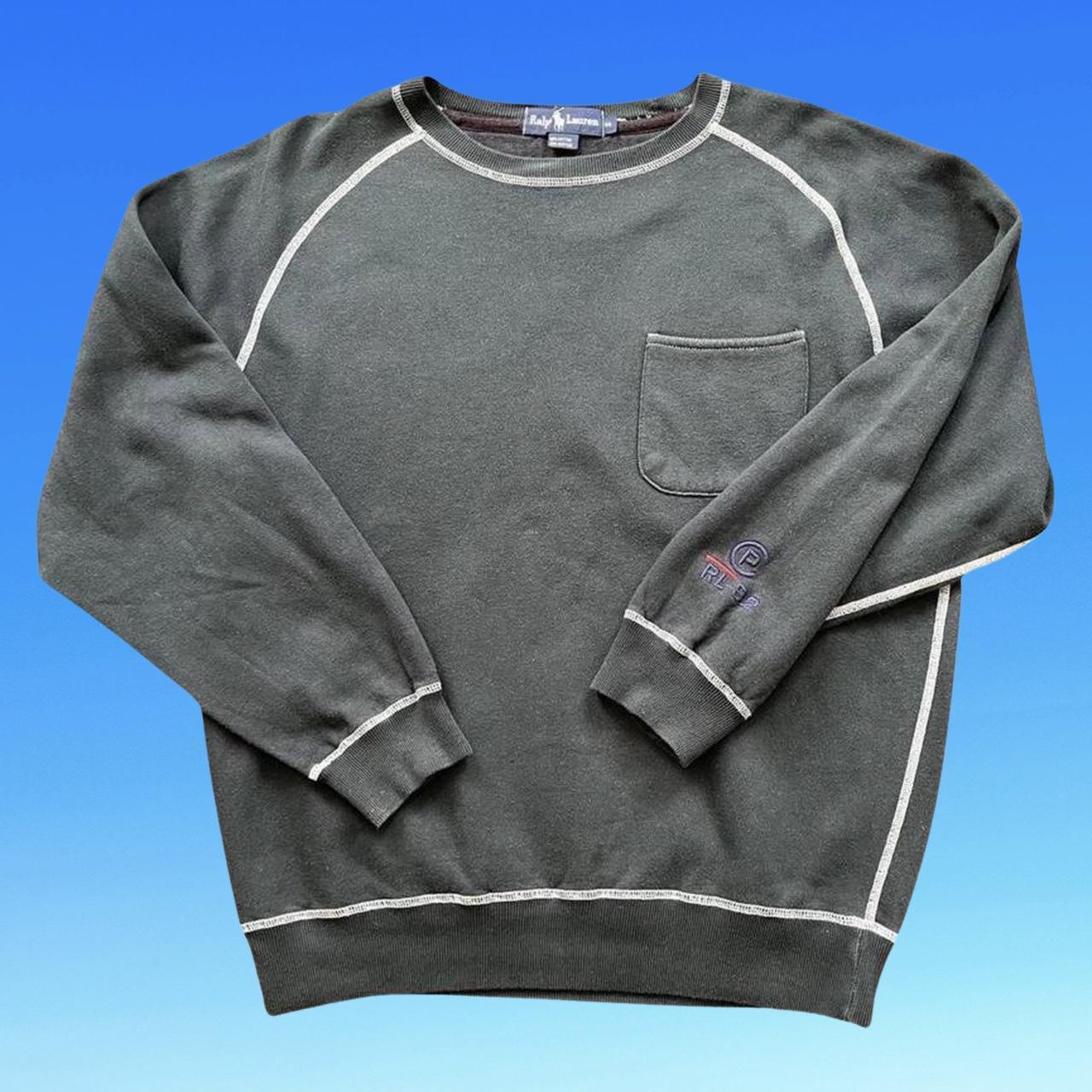 ◼️ Vintage 90s CPRL-93 Polo Ralph Lauren Sweater Sweatshirt Mini Logo Embroided