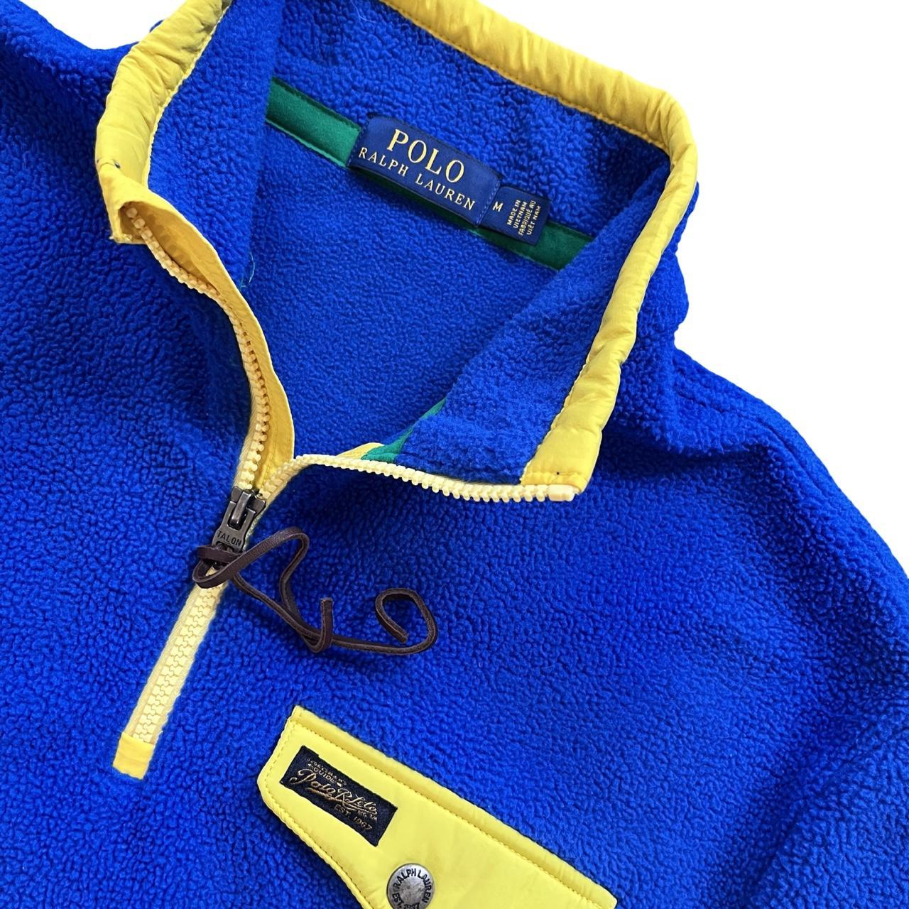 ◼️ Polo Ralph Lauren Quarter Zip Respect Wildlife Sportsman Fleece