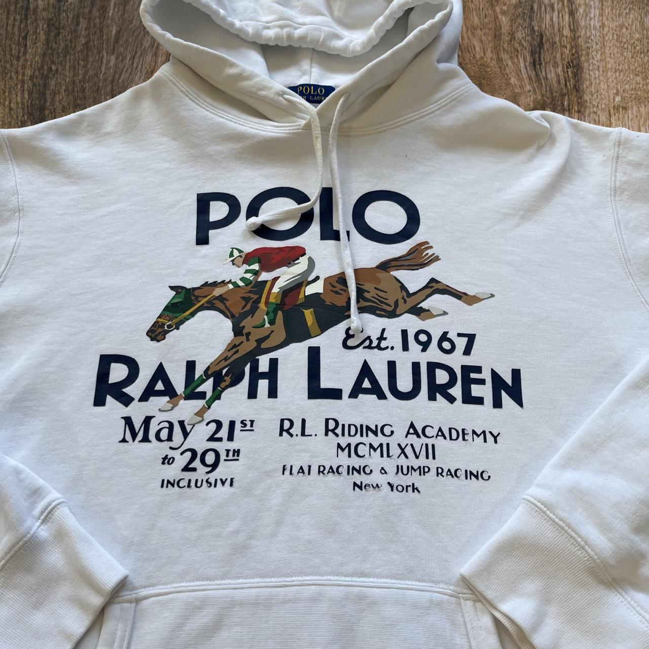 ◼️ Polo Ralph Lauren Horse Spellout Hoodie