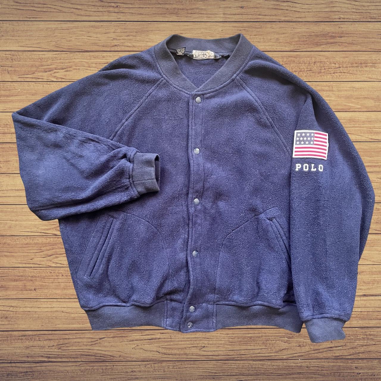 ◼️ Vintage Polo Ralph Lauren USA College Jacket