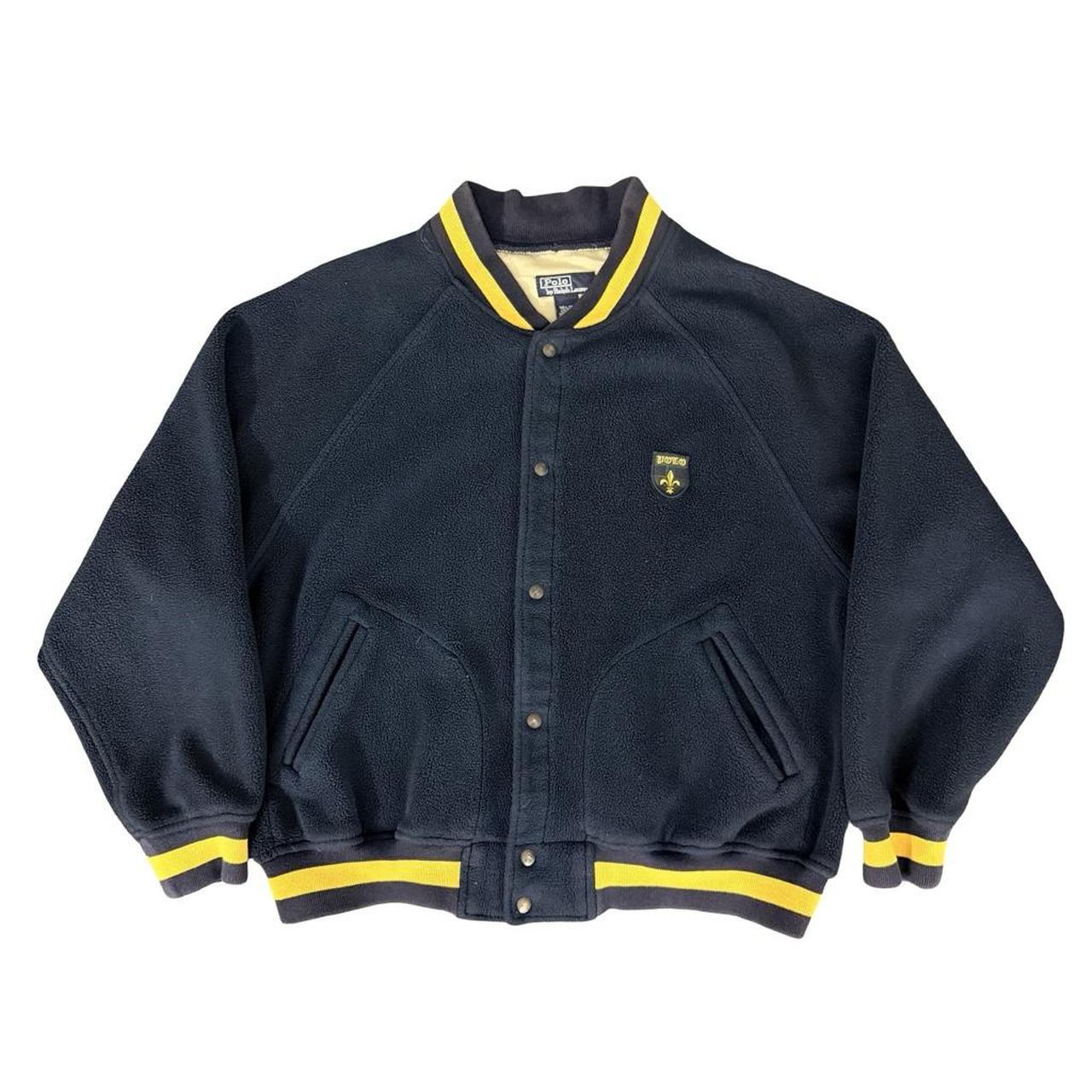◼️ Vintage Polo Ralph Lauren Varsity Letterman College Jacket