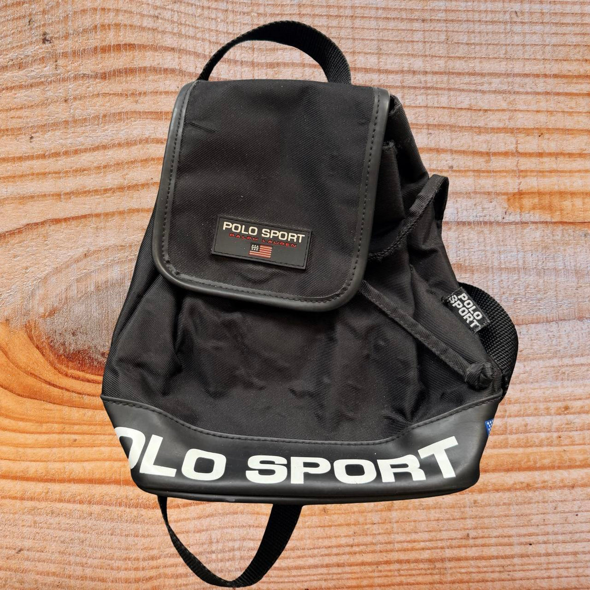 ◼️ Vintage Polo Sport Ralph Lauren Leather Bag