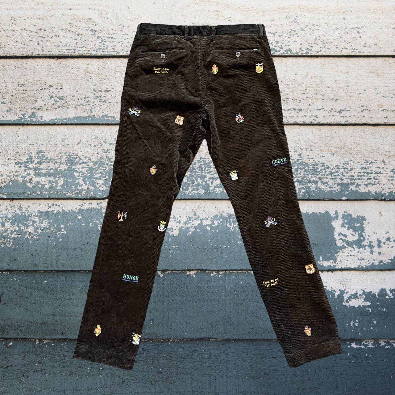 ◼️Polo Ralph Lauren Corduroy Embroidered Trousers