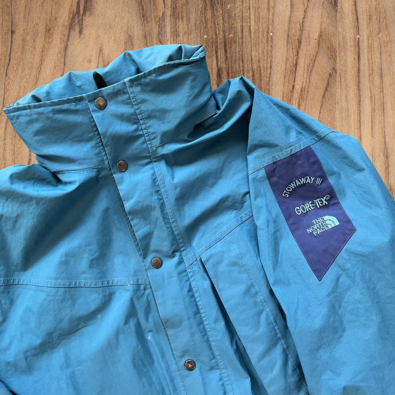 ◼️Vintage North Face 90s Stowaway III Gore-Tex Jacket Rain Coat