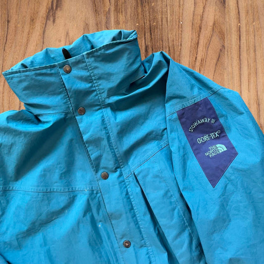 ◼️Vintage North Face 90s Stowaway III Gore-Tex Jacket Rain Coat