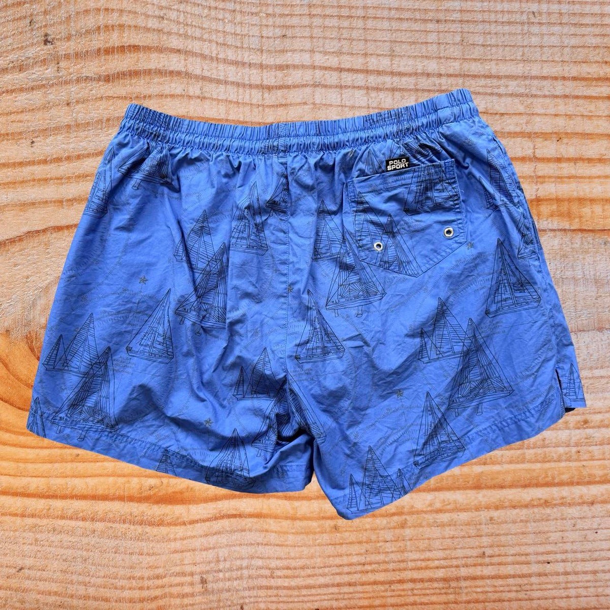 ◼️ Vintage Polo Sport Ralph Lauren Yachts AOP Swimming Shorts