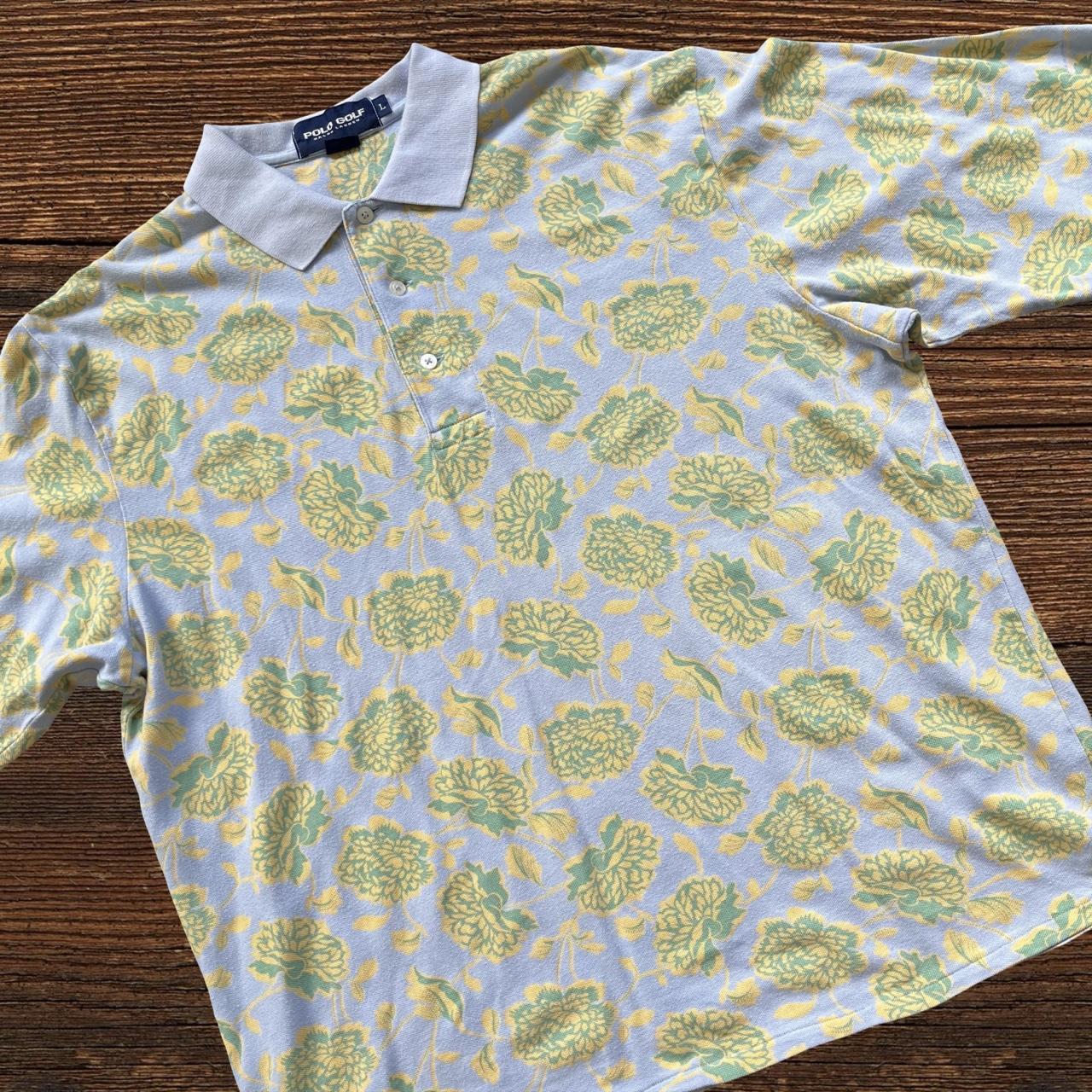 ◼️ Vintage Polo Golf Ralph Lauren Tropical Polo Shirt