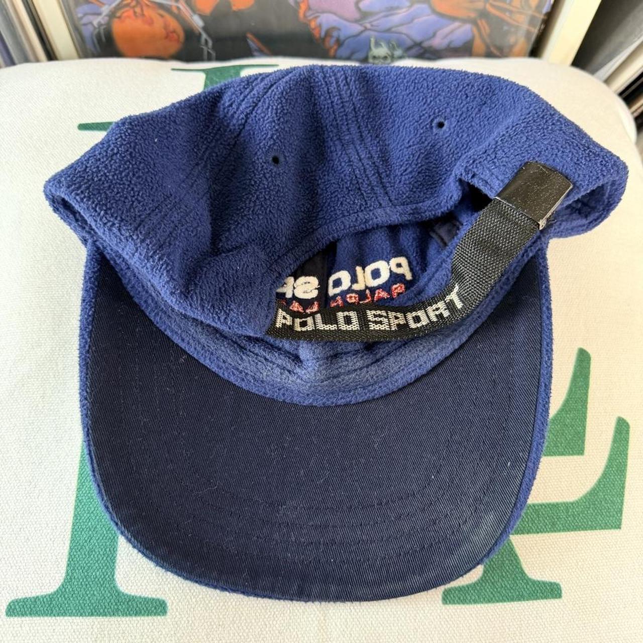 ◼️ Vintage Polo Sport Ralph Lauren Fleece Strap Back Cap