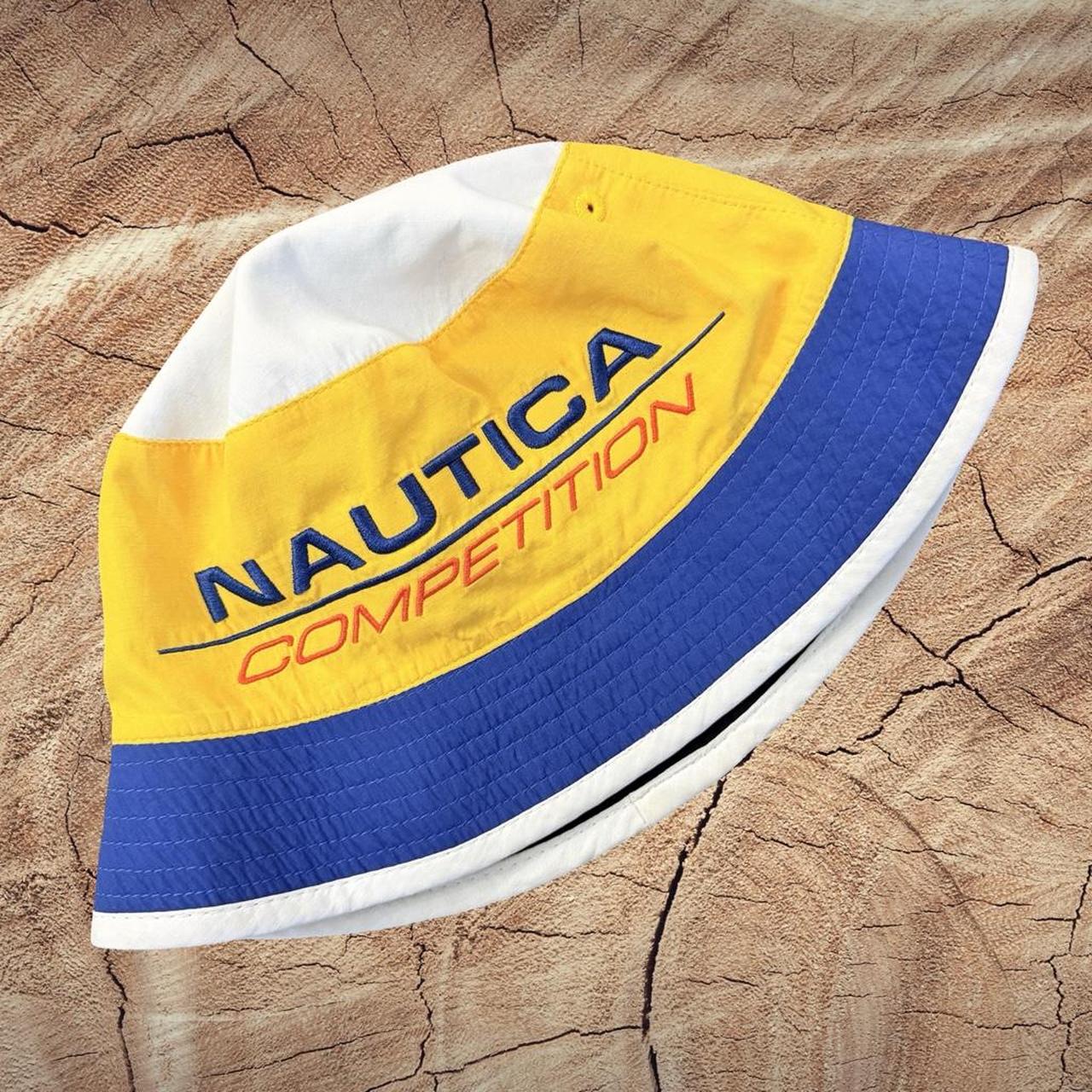 ◼️ Nautica Spellout Reversible Bucket Hat