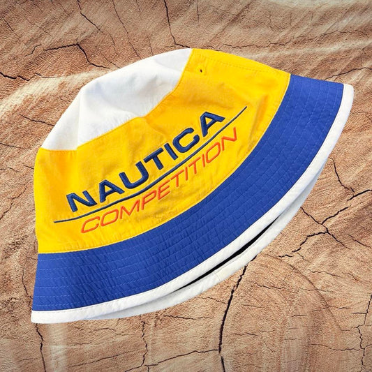 ◼️ Nautica Spellout Reversible Bucket Hat