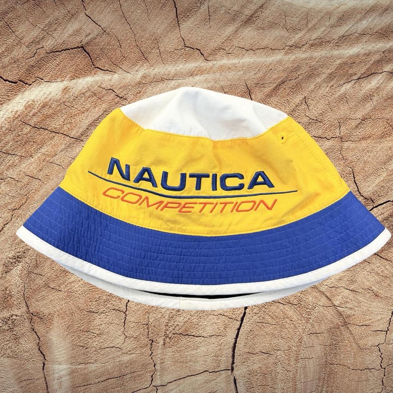 ◼️ Nautica Spellout Reversible Bucket Hat