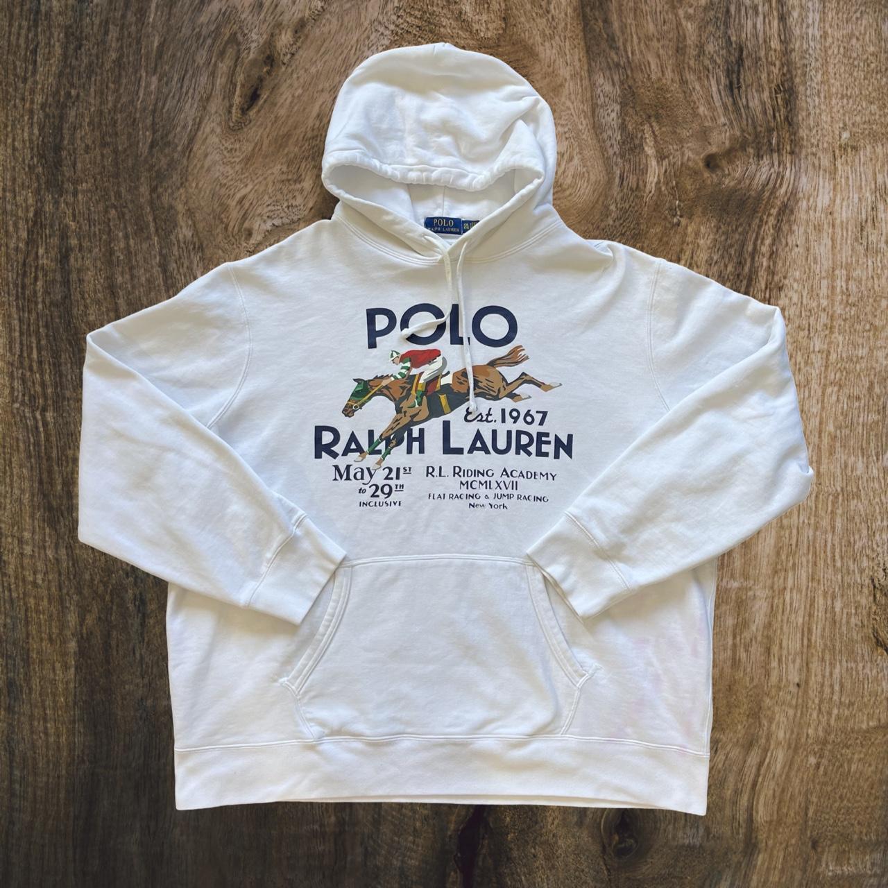 ◼️ Polo Ralph Lauren Horse Spellout Hoodie