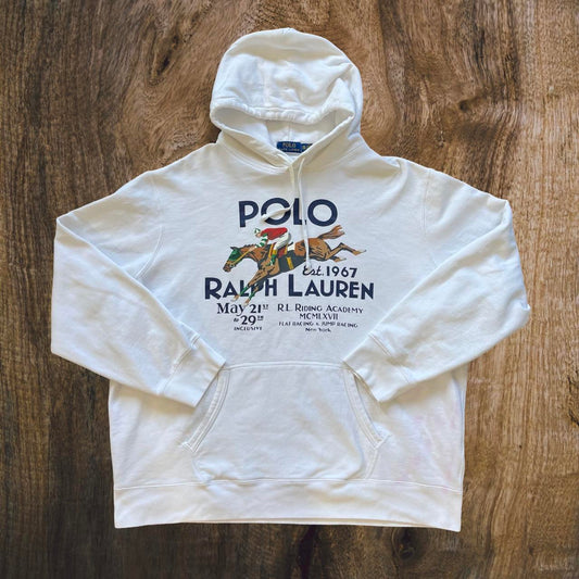 ◼️ Polo Ralph Lauren Horse Spellout Hoodie