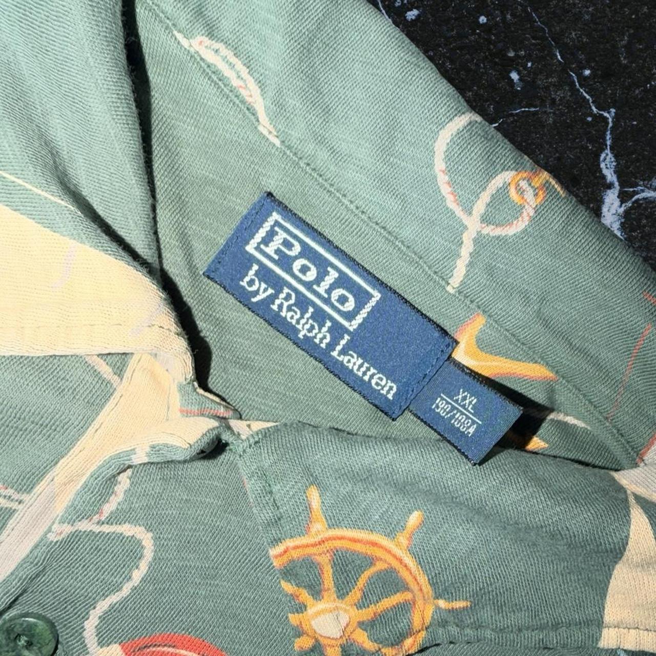 ◼️ Vintage Polo Ralph Lauren Floral Tropical Polo Shirt